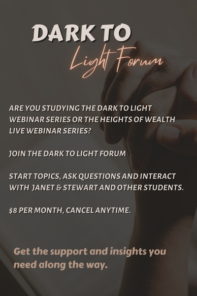 Dark to LIGHT Forum