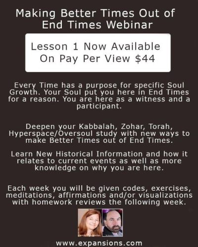 Making Better Times Out of End Times Webinar Lesson 1 PPV